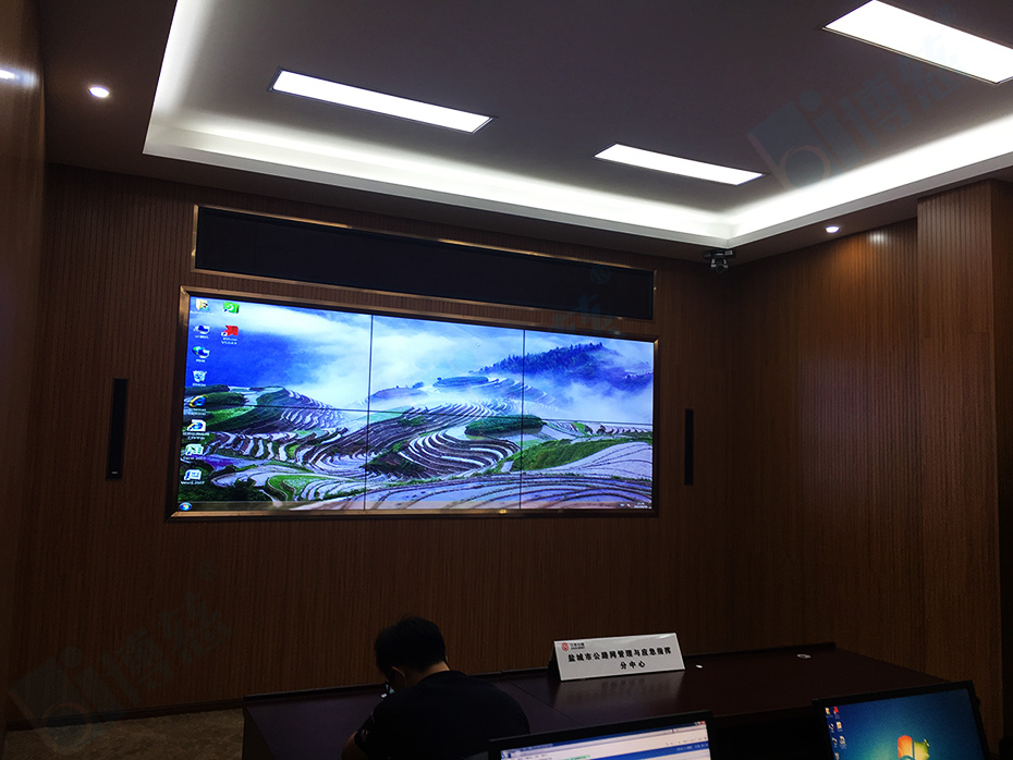 博慈打造的大屏幕交通管理与应急指挥调度系统