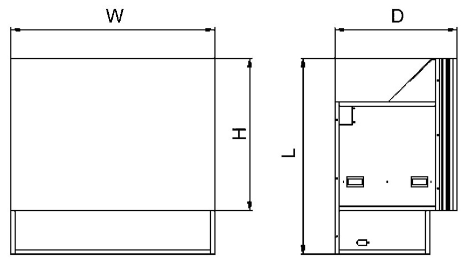 超薄前维护DLP拼接屏LED光源投影单元箱体技术规格