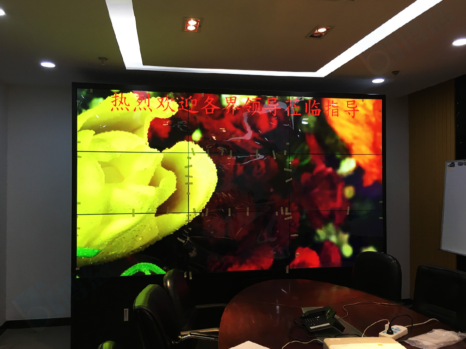 博慈46寸液晶拼接屏打造浙江杭州吉利汽车集团远程监控系统平台