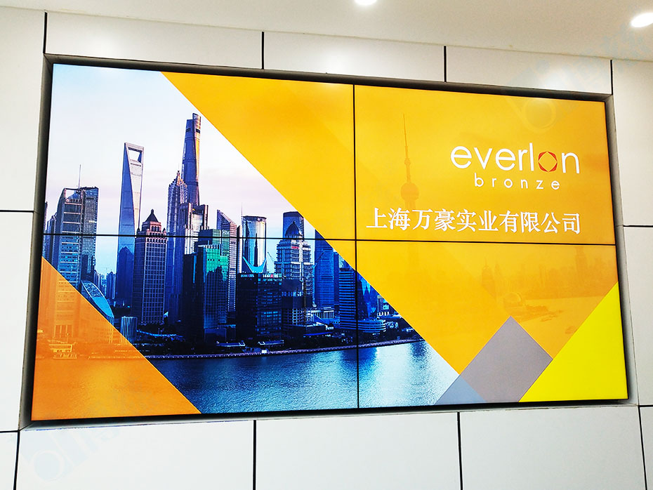 博慈拼接屏打造上海万豪实业有限公司多媒体会议系统平台