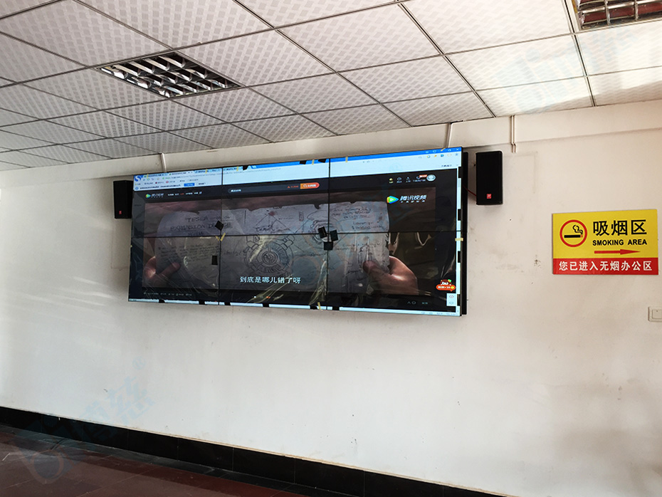 三星46寸液晶拼接屏为安徽合肥肥东县人民政府打造多功能管理展示系统平台