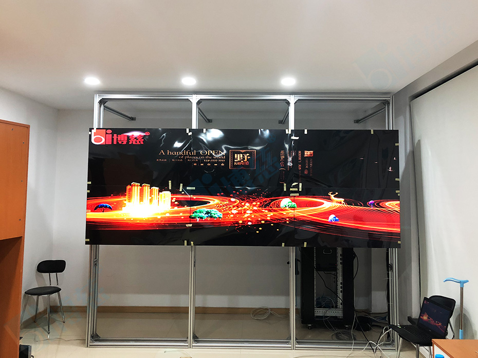 博慈拼接屏入驻上海普陀区网格化综合管理服务中心打造综合治理展示系统平台